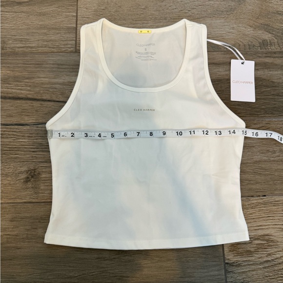 White fitted tank Cleo Harper - Picture 2 of 7